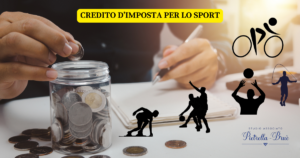 Credito d'imposta per lo sport, come funziona